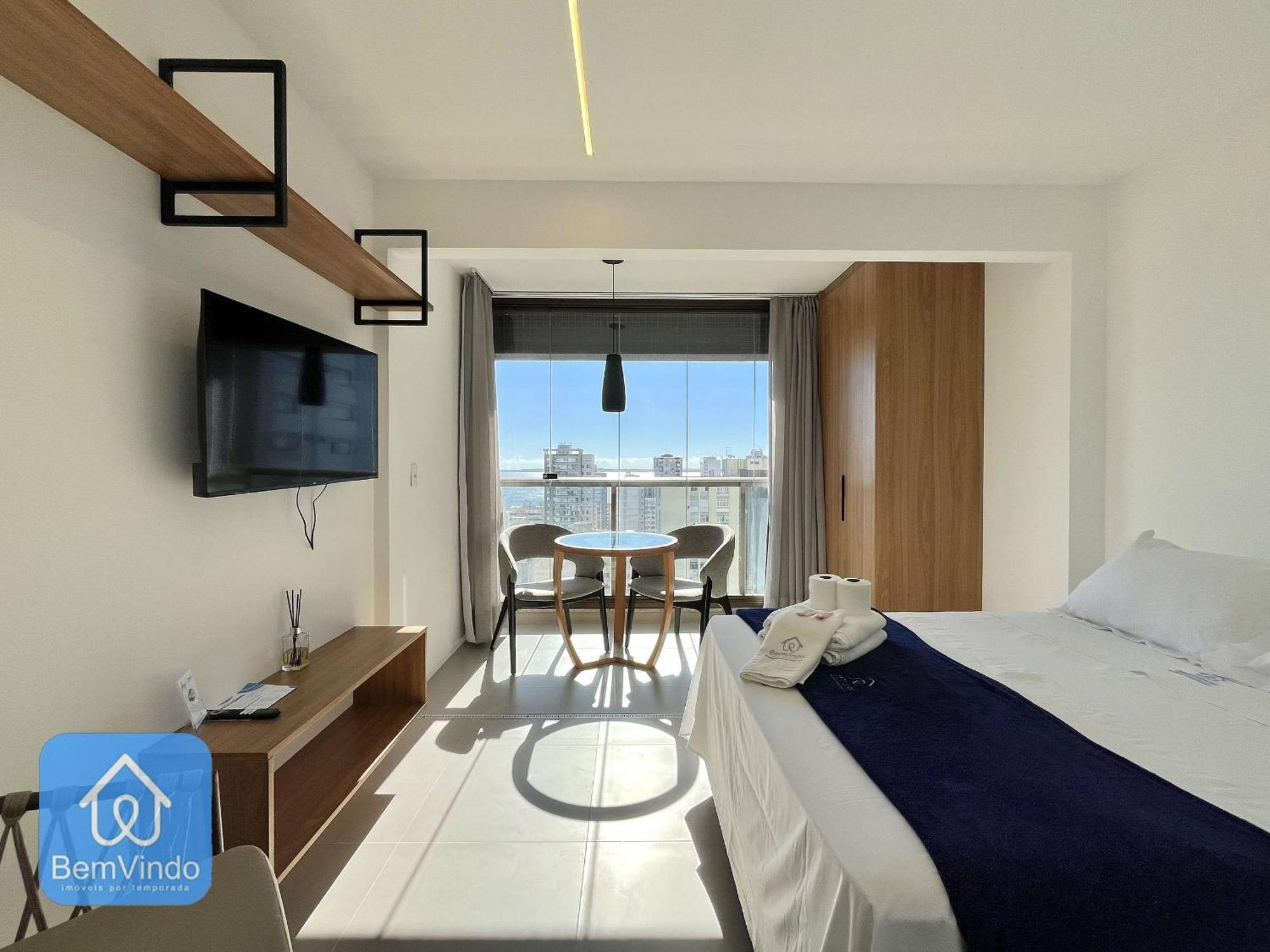 Estudio Compacto E Charmoso Na Barra Apartamento